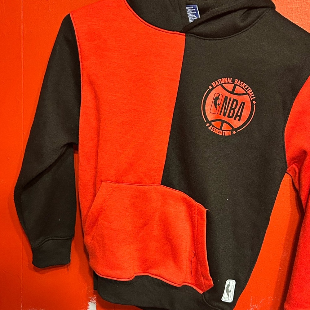 NBA Kids Red and Black Hoodie - Picture 4 of 4
